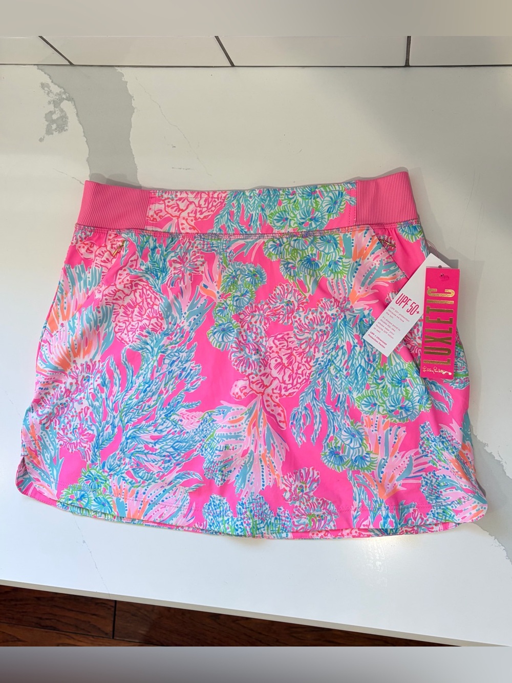 Lilly Pulitzer Pink Luxletic Skirt